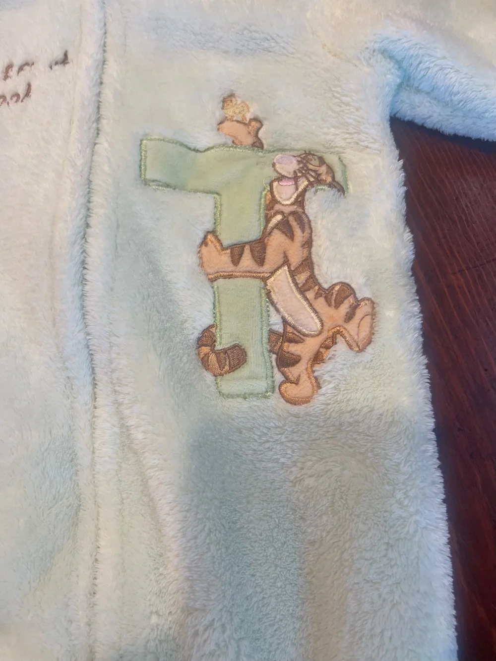 Disney Winnie the Pooh Tigger Piglet Plush Hooded Coverall 3-6M